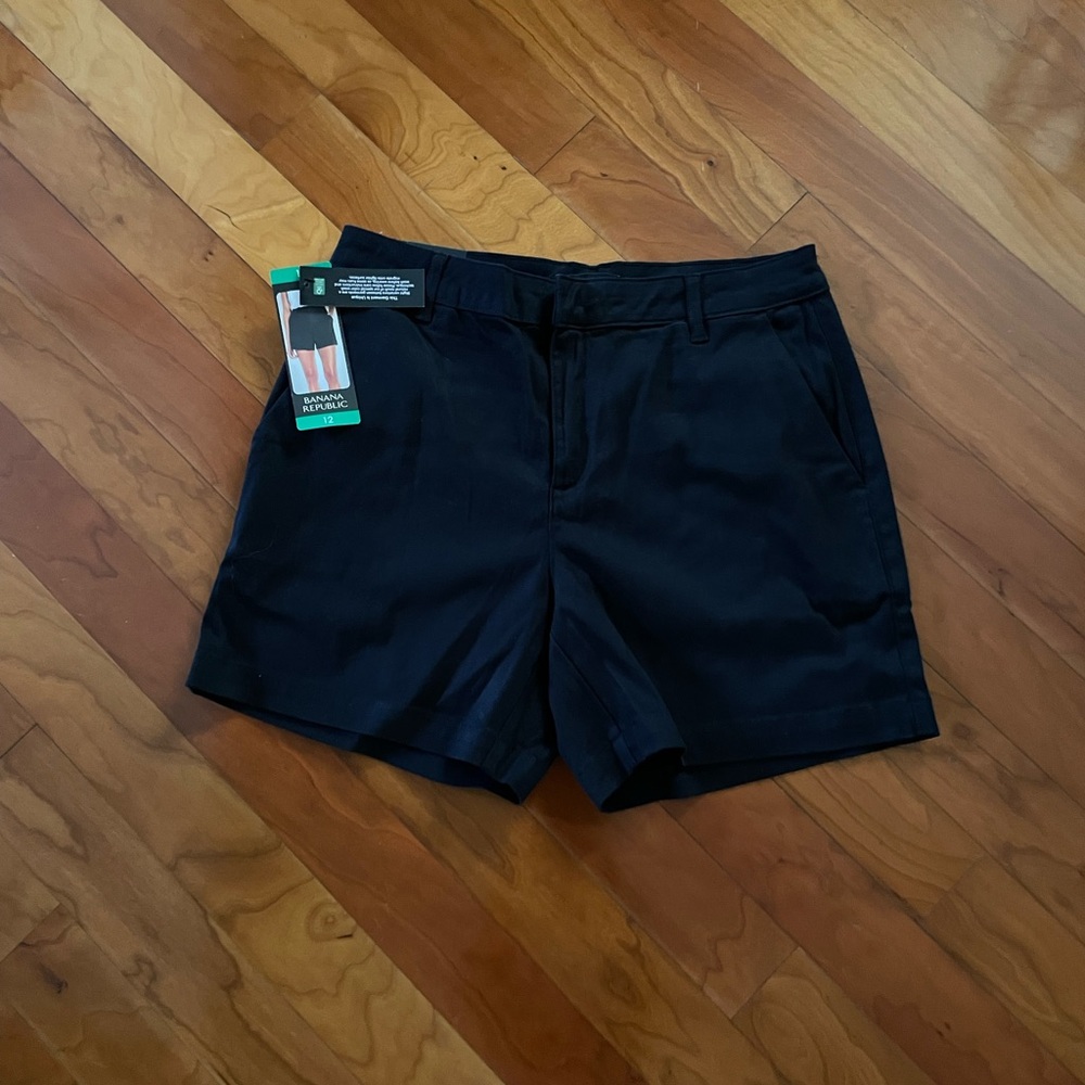 Banana Republic Black Tailored Women's Shorts